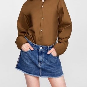 Zara Denim Skort